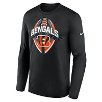Cincinnati Bengals Legend Icon Men's Nike Dri-FIT NFL Long-Sleeve T-Shirt