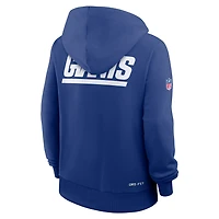 New York Giants Sideline Women's Nike Dri-FIT NFL Pullover Hoodie