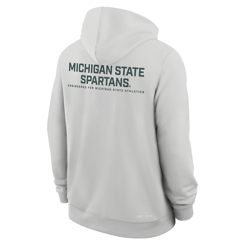 Michigan State Sideline Men's Nike Dri-FIT College Full-Zip Hoodie