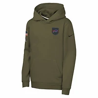 Nike Club Fleece NFL Buffalo Bills Big Kids' "Salute to Service" Pullover Hoodie