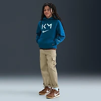 Kylian Mbappé Club Fleece Big Kids' Nike Dri-FIT Soccer Hoodie