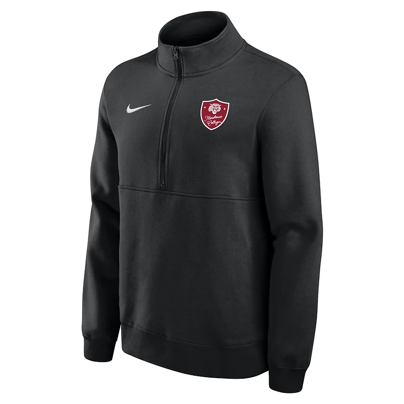 Nike College Club Fleece (Morehouse College) Men's 1/4 Zip Top