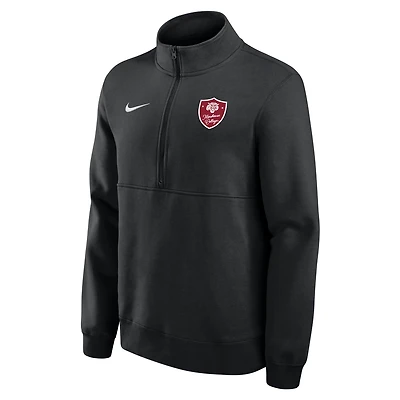 Nike College Club Fleece (Morehouse College) Men's 1/4 Zip Top
