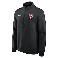 Nike College Club Fleece (Morehouse College) Men's 1/4 Zip Top