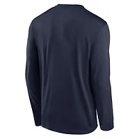 Auburn Courtside Basketball Shootaround Legend Men's Nike Dri-FIT College Long-Sleeve T-Shirt
