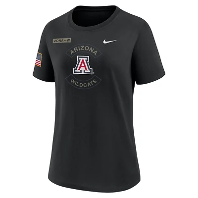 Arizona Military Appreciation Women's Nike Dri-FIT College T-Shirt
