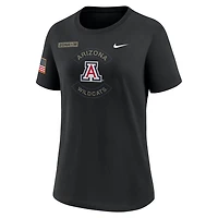 Arizona Military Appreciation Women's Nike Dri-FIT College T-Shirt