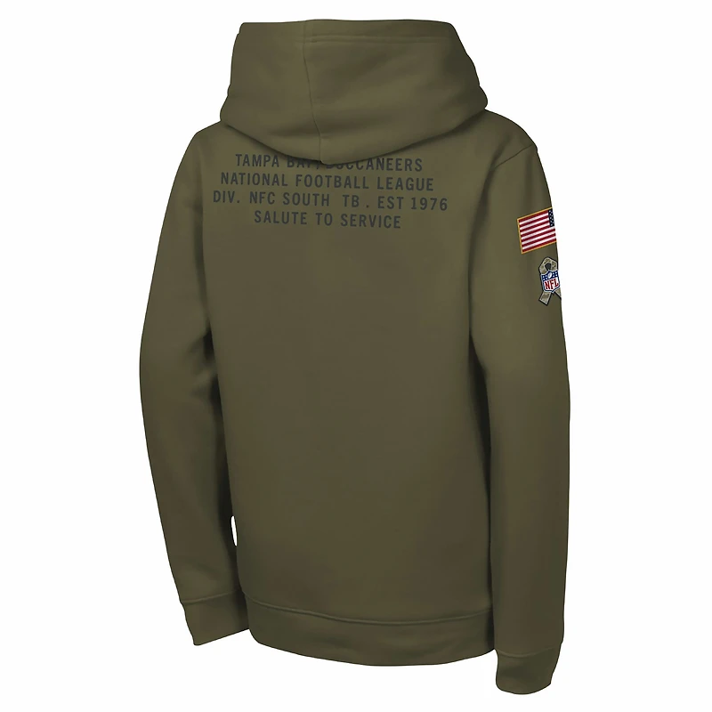 Nike Club Fleece NFL Tampa Bay Buccaneers Big Kids' "Salute to Service" Pullover Hoodie