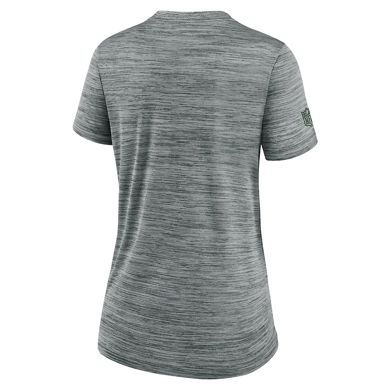 New York Jets Sideline Team Issue Velocity Women's Nike Dri-FIT NFL T-Shirt