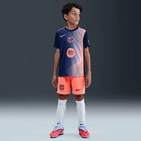 FC Barcelona Academy Pro Third Big Kids' Nike Dri-FIT Soccer Pre-Match Top