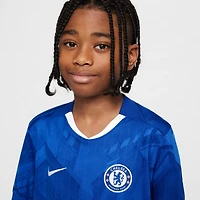 Chelsea FC 2025/26 Stadium Home Big Kids' Nike Dri-FIT Soccer Replica Jersey