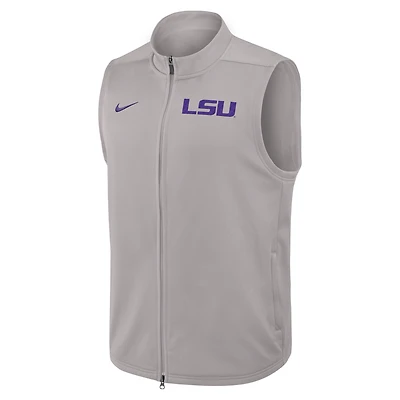 LSU Victory Men's Nike Therma-FIT College Full-Zip Vest