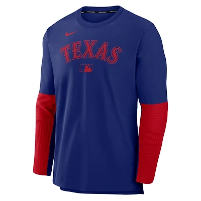 Texas Rangers Authentic Collection Player Men's Nike Dri-FIT MLB Pullover Jacket