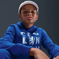 Chelsea FC Club Big Kids' (Boys') Nike Soccer Pullover Hoodie