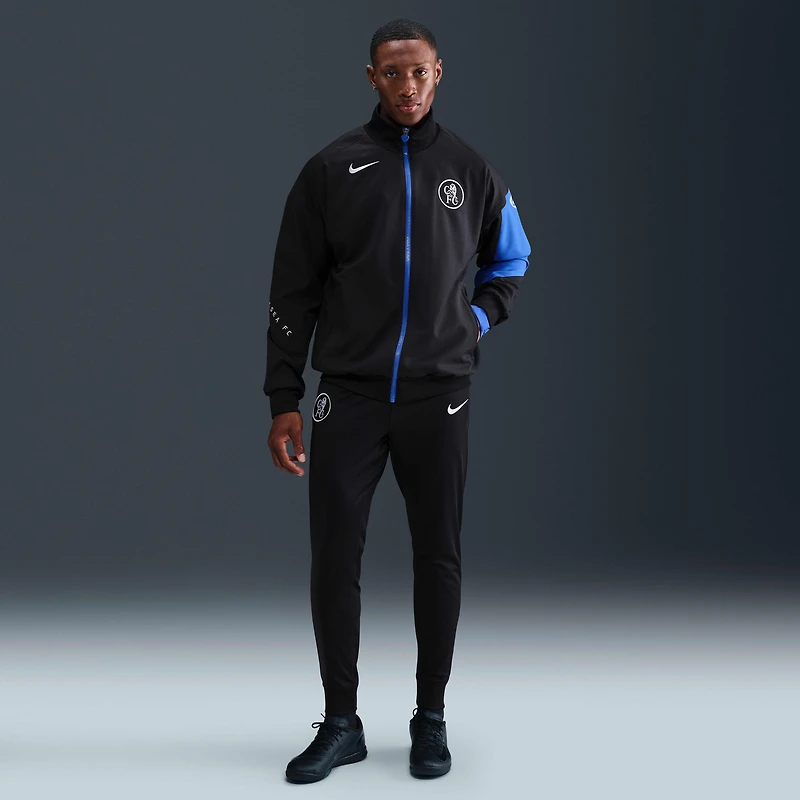 Chelsea FC Strike Third Men's Nike Dri-FIT Total 90 Soccer Anthem Jacket