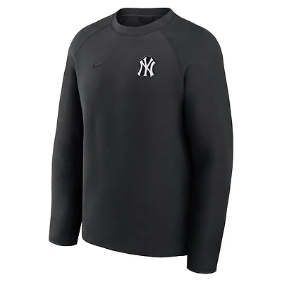 New York Yankees Tech Fleece Men's Nike MLB Pullover Crew