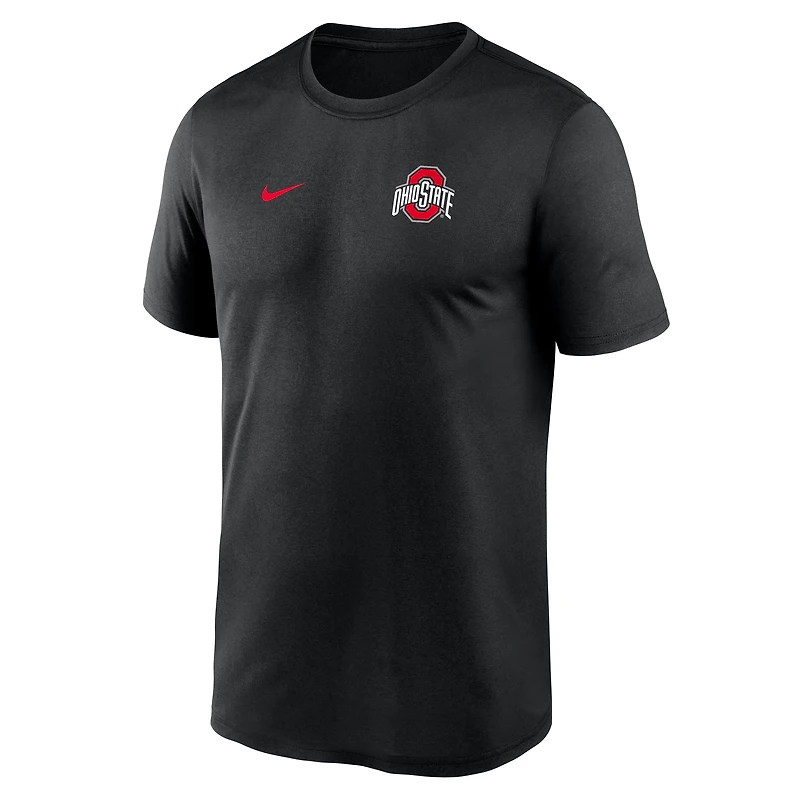 Ohio State Sideline Legend Small Logo Men's Nike Dri-FIT College T-Shirt