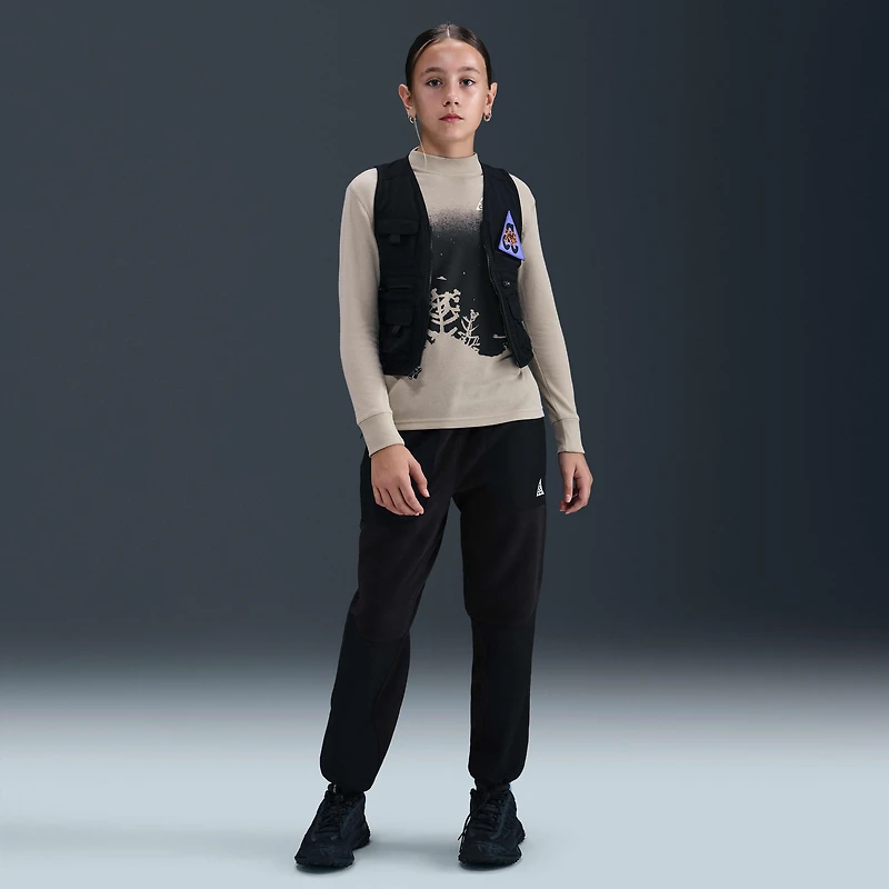 Nike ACG Big Kid's Long-Sleeve Waffle Top