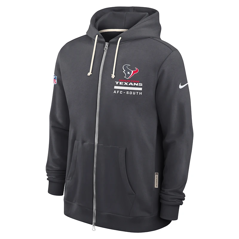 Houston Texans Utility Player Sideline Men's Nike Dri-FIT NFL Full-Zip Hoodie