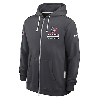 Houston Texans Utility Player Sideline Men's Nike Dri-FIT NFL Full-Zip Hoodie