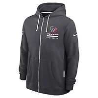 Houston Texans Utility Player Sideline Men's Nike Dri-FIT NFL Full-Zip Hoodie