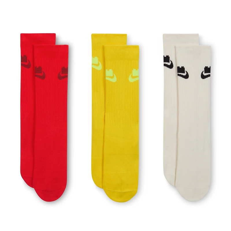 Nike x LEGO® Collection Everyday Essentials Crew Socks (3 Pairs)