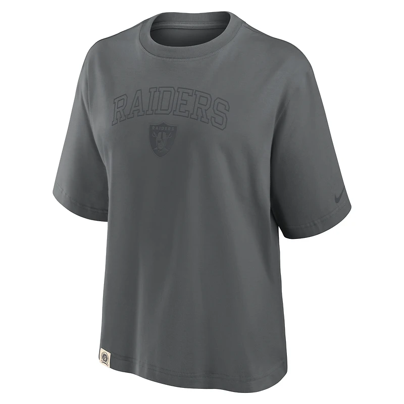 Las Vegas Raiders Arch Boxy Women's Nike NFL T-Shirt