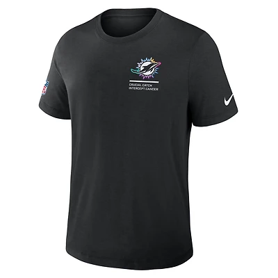 Miami Dolphins Crucial Catch Men's Nike Dri-FIT NFL T-Shirt