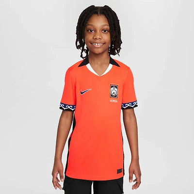 Korea 2025 Stadium Home (Women's Team) Big Kids' Nike Dri-FIT Soccer Replica Jersey