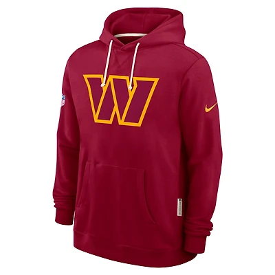 Washington Commanders Initial Home Sideline Men's Nike Dri-FIT NFL Pullover Hoodie