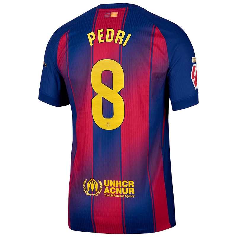 Pedri Barcelona 2025/26 Match Home Men's Nike Dri-FIT ADV Soccer Jersey