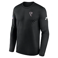 Atlanta Falcons Alt Legend Small Logo Men's Nike Dri-FIT NFL Long-Sleeve T-Shirt