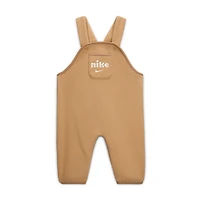 Nike Baby (0-9M) Plush Fleece Overalls 2-Piece Set