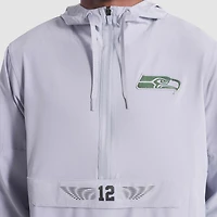 Seattle Seahawks Rivalries Collection Sideline Anorak Men's Nike NFL 1/2-Zip Hooded Jacket
