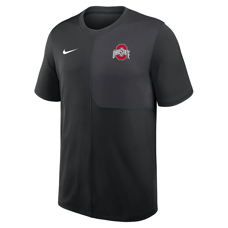 Ohio State Sideline Coach Men's Nike Dri-FIT College Top
