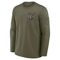 Atlanta Falcons Salute to Service Sideline Triumphant Win Coach Men's Nike NFL Pullover Crew