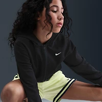 Nike Pro Fleece Big Kids' (Girls') Dri-FIT Full-Zip Hoodie