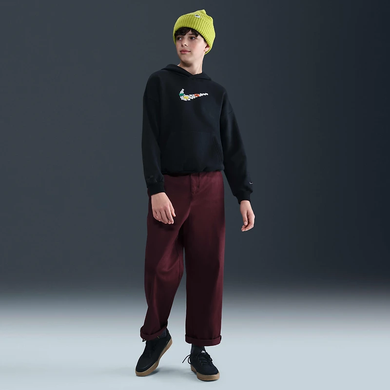 Nike SB Big Kids' Fleece Skate Hoodie