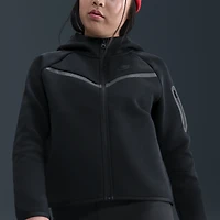 Nike Sportswear Tech Fleece Girls' Full-Zip Hoodie