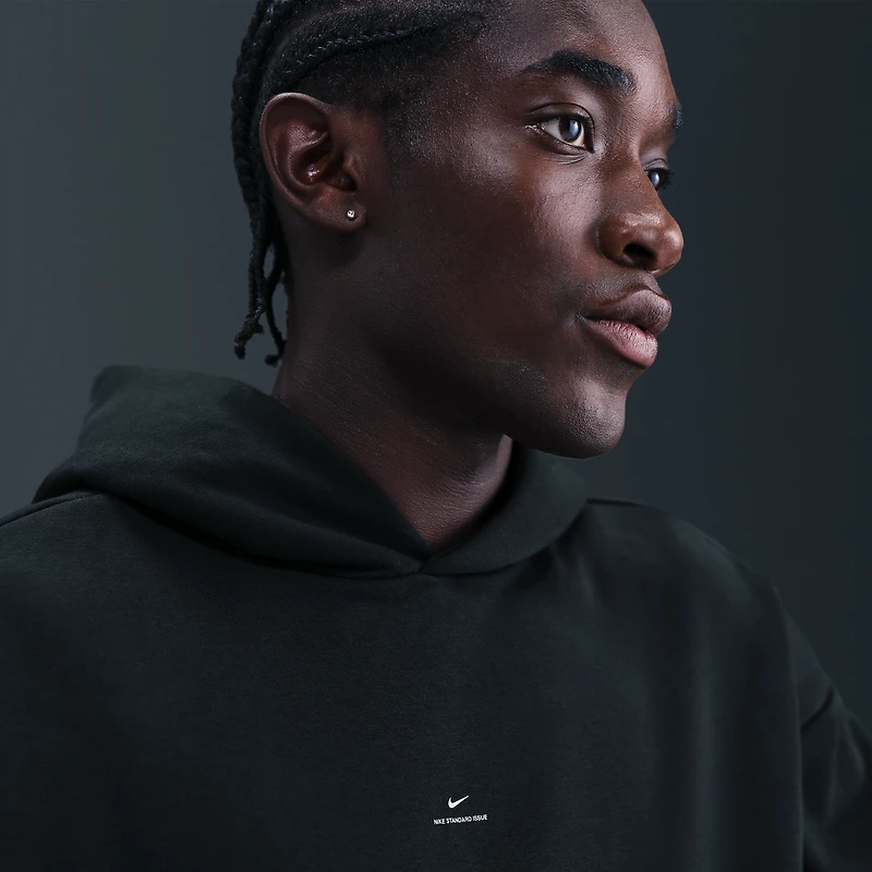 Nike Standard Issue Men's Therma-FIT Brushed Basketball Pullover Hoodie