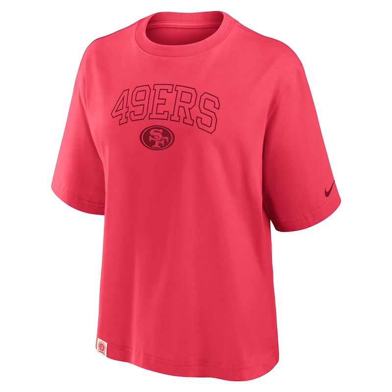 San Francisco 49ers Arch Boxy Women's Nike NFL T-Shirt