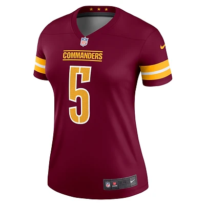 Jayden Daniels Washington Commanders Women's Nike Dri-FIT NFL Legend Jersey