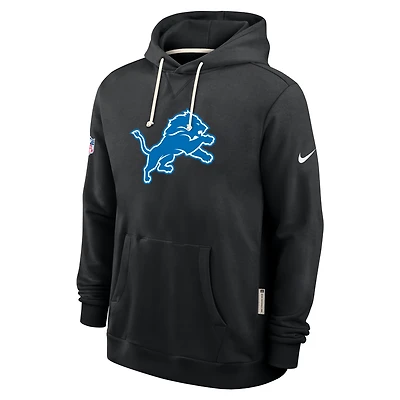 Detroit Lions Alt Offensive Set Play Sideline Men's Nike Dri-FIT NFL Pullover Hoodie