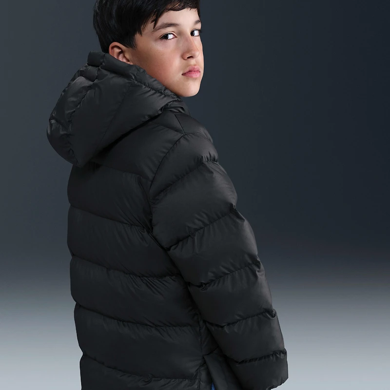 Nike Sportswear All Day Play Big Kids' Therma-FIT Loose-Fit Mid-Length Puffer Jacket