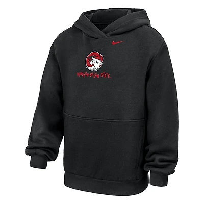 Winston-Salem State University Club Fleece Big Kids' Nike College Hoodie