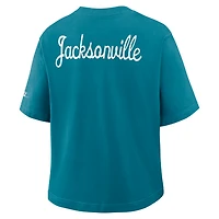 Jacksonville Jaguars Rewind Pocket Boxy Women's Nike NFL T-Shirt