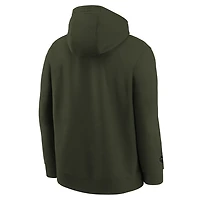 New York Jets Rivalry Club Big Kids' Nike NFL Pullover Hoodie