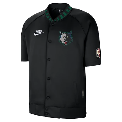 Minnesota Timberwolves Hardwood Classics Men's Nike Dri-FIT NBA Short-Sleeve Jacket