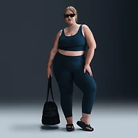 Nike Zenvy Rib Women's High-Waisted 7/8 Leggings