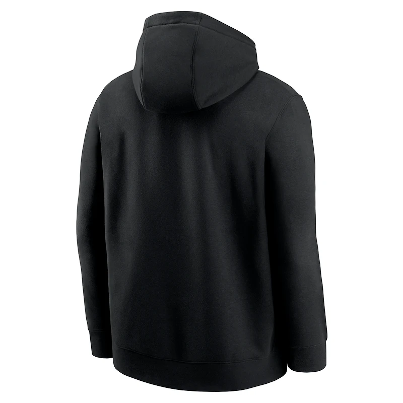 Detroit Lions Club Logo Men's Nike NFL Pullover Hoodie